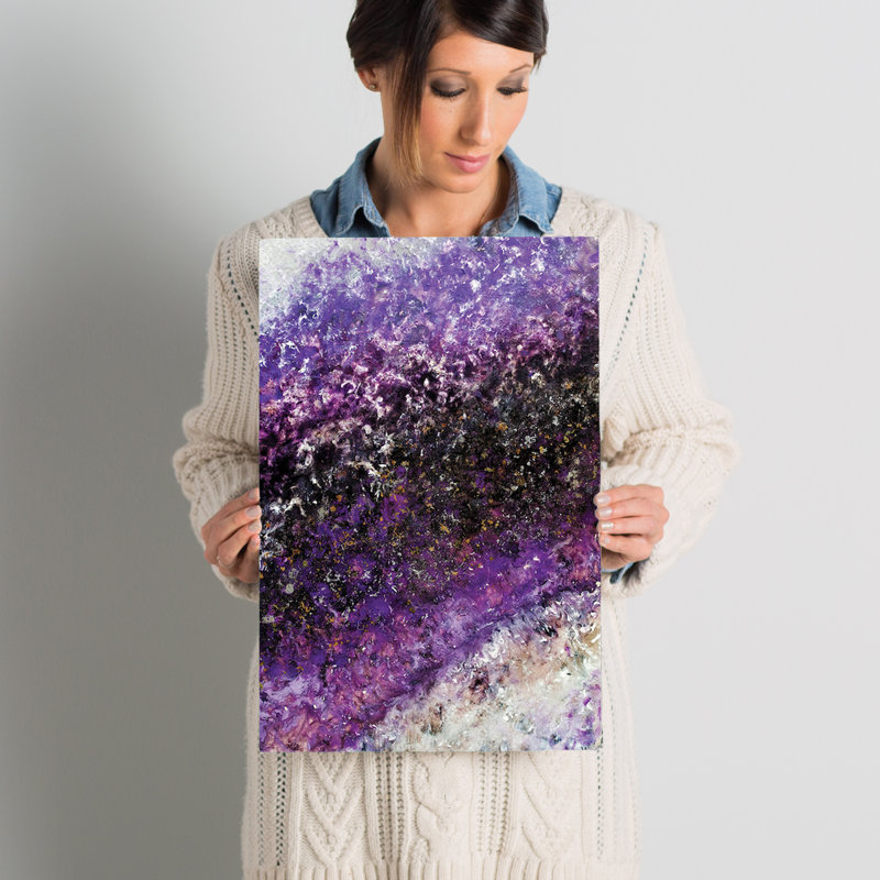 « Beyond Far » par vinn Wong, reproduction d’art sur toile tendue, H 18 po x l 12 po x P 1,5 po, Toile tendue, Pas de tapis