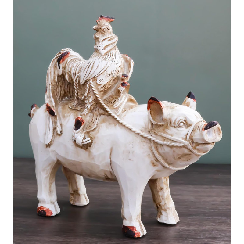 Ilhama Handmade Resin Piggy Bank Decorative Object
