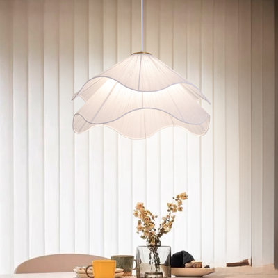 Luminaire suspendu blanc 1 lumière Alexandia