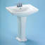 Clayton Ceramic 27" Pedestal Bathroom Sink with Overflow-1269768612-1269676170