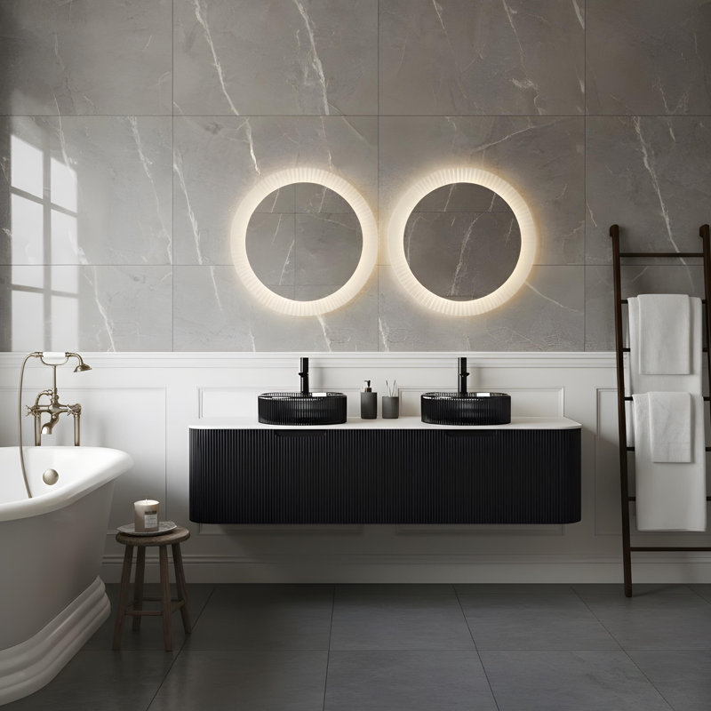 Armoire de salle de bain murale avec tiroir