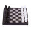 Jeu d'échecs noir fait à la main Sauget