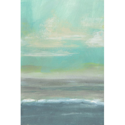 Lowland Beach II - Wrapped Canvas Painting
