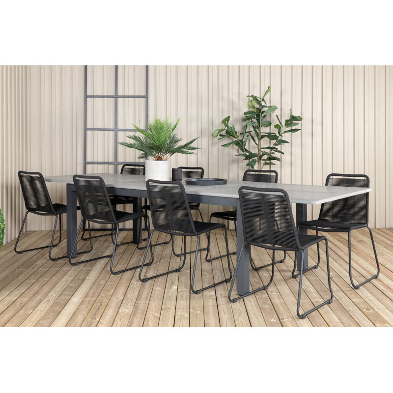 Budwig Butterfly Leaf Dining Set