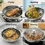 HKFUYULINTECHLIMITED Wok Pan Stainless Steel Sauteuse Pan
