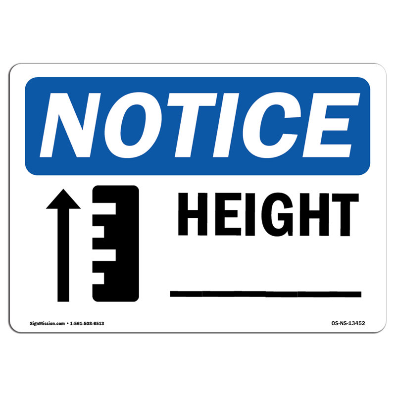 Hauteur ¨ Signe