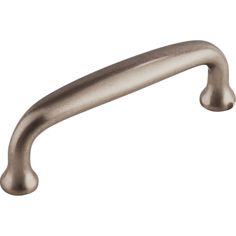 Pewter 3-Inch Traditional Handle Pull with Mounting Hardware