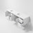 Geneva 84" Wall-Mounted Double Bathroom Vanity Set-1026008432-940851238