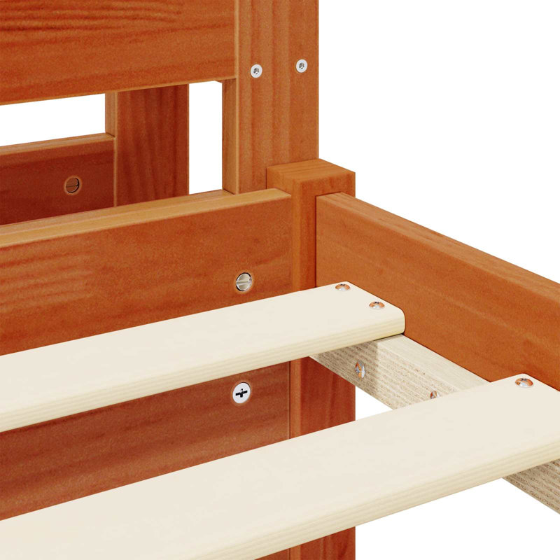 Solid Wood Bed Frame, European Single (90 x 200 cm)
