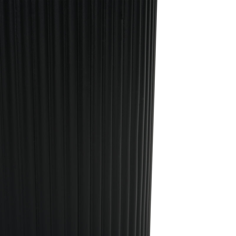 Porte-réservoir d'extérieur en oxyde de magnésium Cory, Noir mat