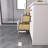 Qualik 72 Inch Double Bathroom Vanity with Solid Surface Sink Set-1384624593