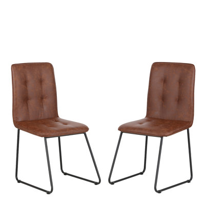 Chantilly 45cm H Tufted Upholstered Side Chair in Grey