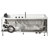 59'' x 31.5'' Whirlpool Acrylic Bathtub with Faucet