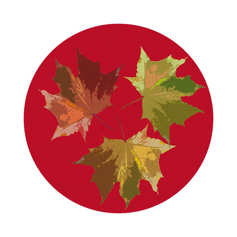 Napperon Autumn, Rouge