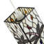 Stained Glass Dragonfly Rectangular Tiffany Pendant Light Shade By-363122355
