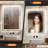 3 Color Light Memory Illuminated Dimmable LED Anti Fog Makeup Bathroom Vanity Mirror-84740436