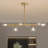 Jewellia 8 - Light Dimmable Sputnik Modern Linear Chandelier-1493603258