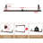 Floating Bookshelf Set Of 3, Wall Mounted Shelves For Home Decor, Living Room, Kitchen, Bathroom, Bedroom, Rustic Modern Design, Heavy Duty Metal Brackets-973392011