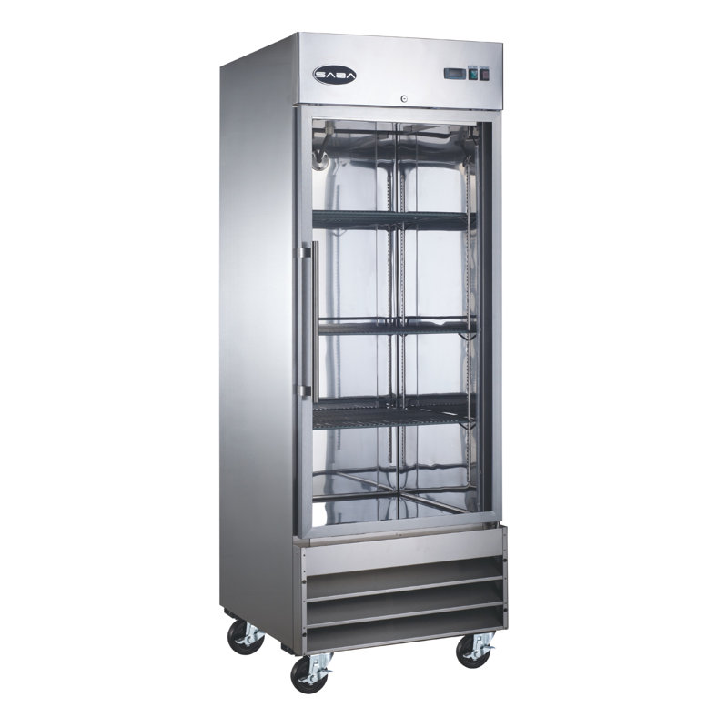 29 po L 23 pi³ Pi. Réfrigérateur commercial en acier inoxydable