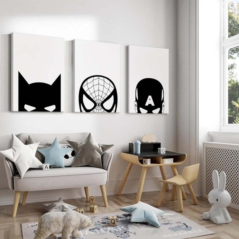 3 Piece Wrapped Canvas Wall Art