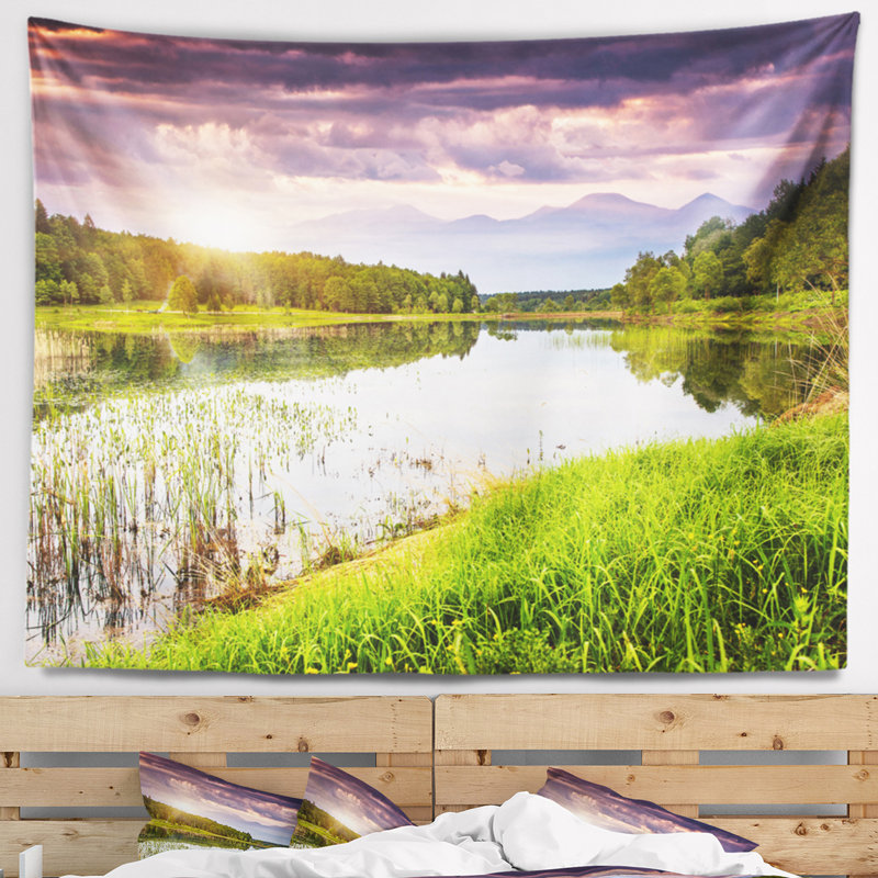 Landscape Polyester, 32" H x 39" W