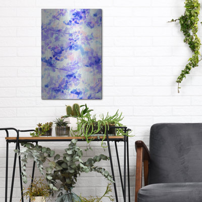 Ivy Bronx «Canopy Mauve» par Jacqueline Maldonado, art mural en métal