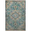 Tapis décoratif rétro multicolore à motif bleu-269969720