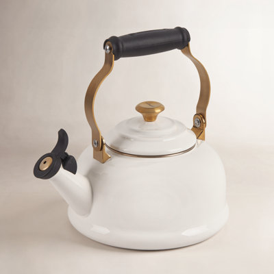 Le Creuset Noel 1.7qt Enamel Stovetop Kettle