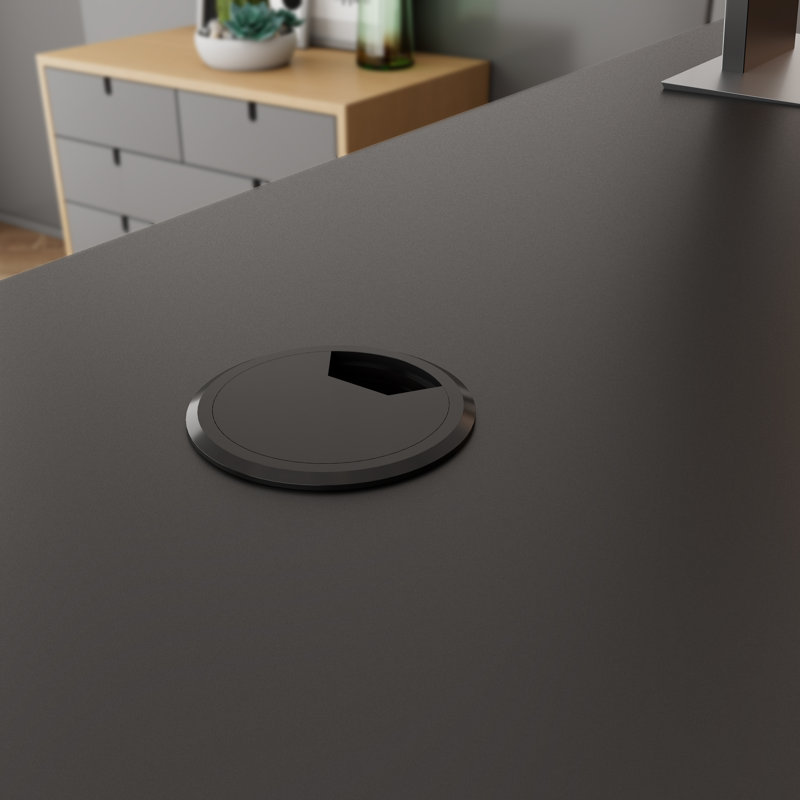 Functional  Modern L-Shaped Office Desk, Left Hand Facing