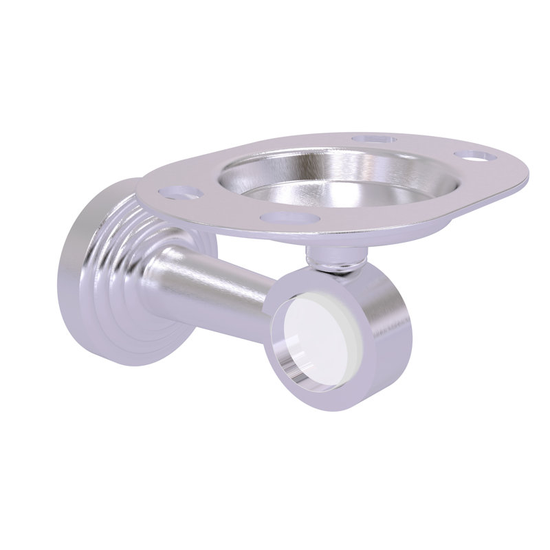Porte-brosse à dents, Satin Chrome