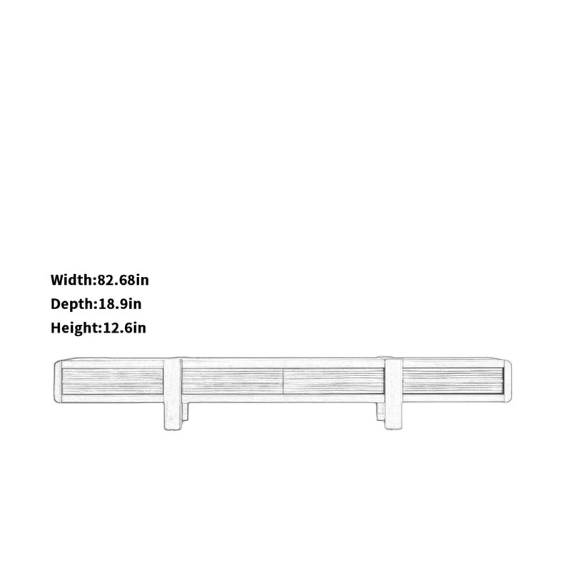 Retro Creative TV Stand