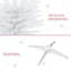 Arbre de Noël artificiel 6 pi HOMcom