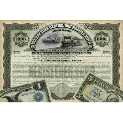 Certificat de stock antique I