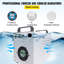 Refroidisseur d'eau VEVOR CW-3000 refroidisseur industriel 9L Thermolyse refroidisseur d'eau 50W / ℃