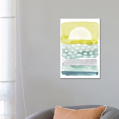 Sunrise Sea II - Wrapped Canvas Print