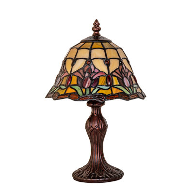 13.5" High Colonial Tulip Accent Lamp