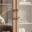 Modern simple style solid wood bookcase