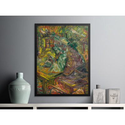 Francine 1 Piece Floater Frame Wall Art