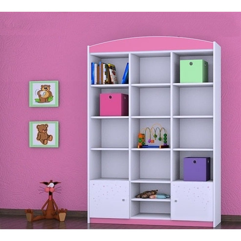 Waylon 183cm H X 132cm W Kids Cube, Pink