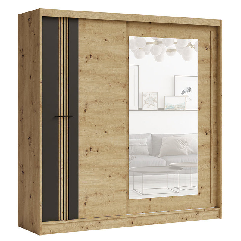 Boleslao Manufactured Wood Wardrobe