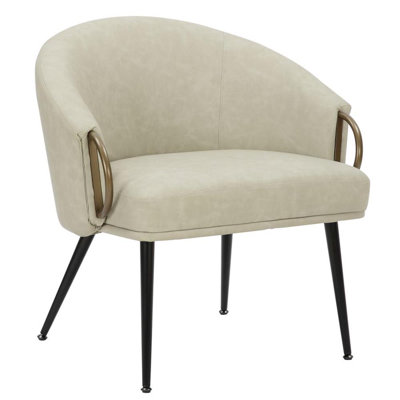 Fauteuil demi-tonneau Marlon