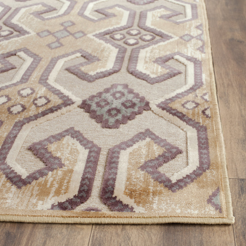 Laila Southwestern Viscose Hand Woven Area Rug, Rectangle 236 x 305cm