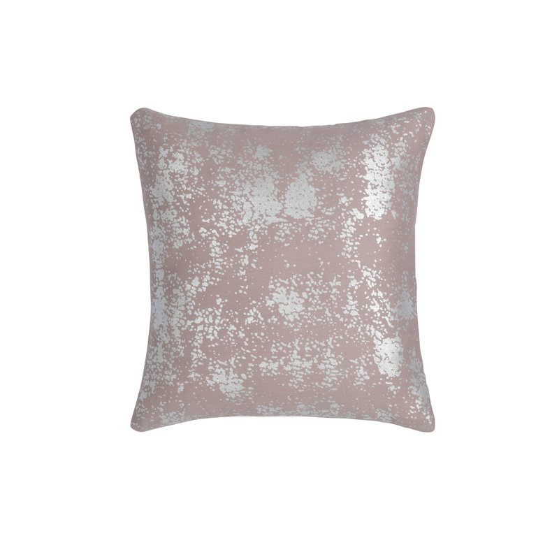 Abstract Square Throw Cushion, Rose, 30cm H x 30cm W