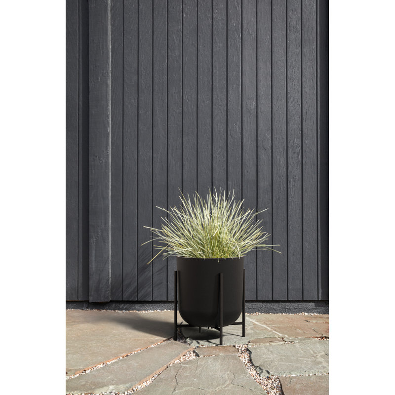 Pot de fleurs Mason Series, Noir, 2