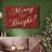 Red Merry and Bright-Gallery Wrapped Canvas-506194766