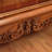 Brown Solid + Manufactured Wood Accent Cabinet