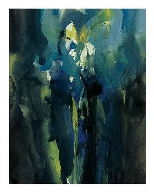 Iris by David Ross - Painting Print on Paper