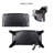 24" 3D Flame Electric Infrared Quartz Fireplace Stove With Remote Control
