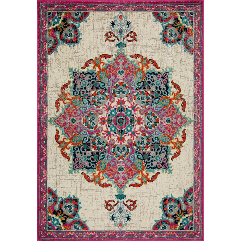 Wool Oriental Indoor / Outdoor Rug, Rectangle 5' x 8'