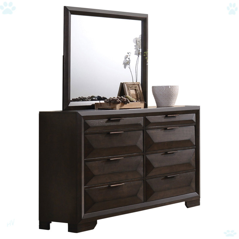 Merveille  Espresso Finish Mirror